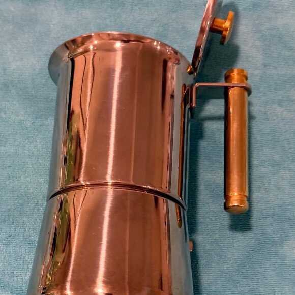 Vintage Italian Miss Lavazza Moka Balzano Stove Top Espresso Coffee Maker - Picture 4 of 9